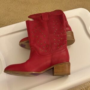 Red Heeled Cowboy Boots